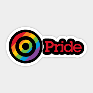 Pride Target Sticker